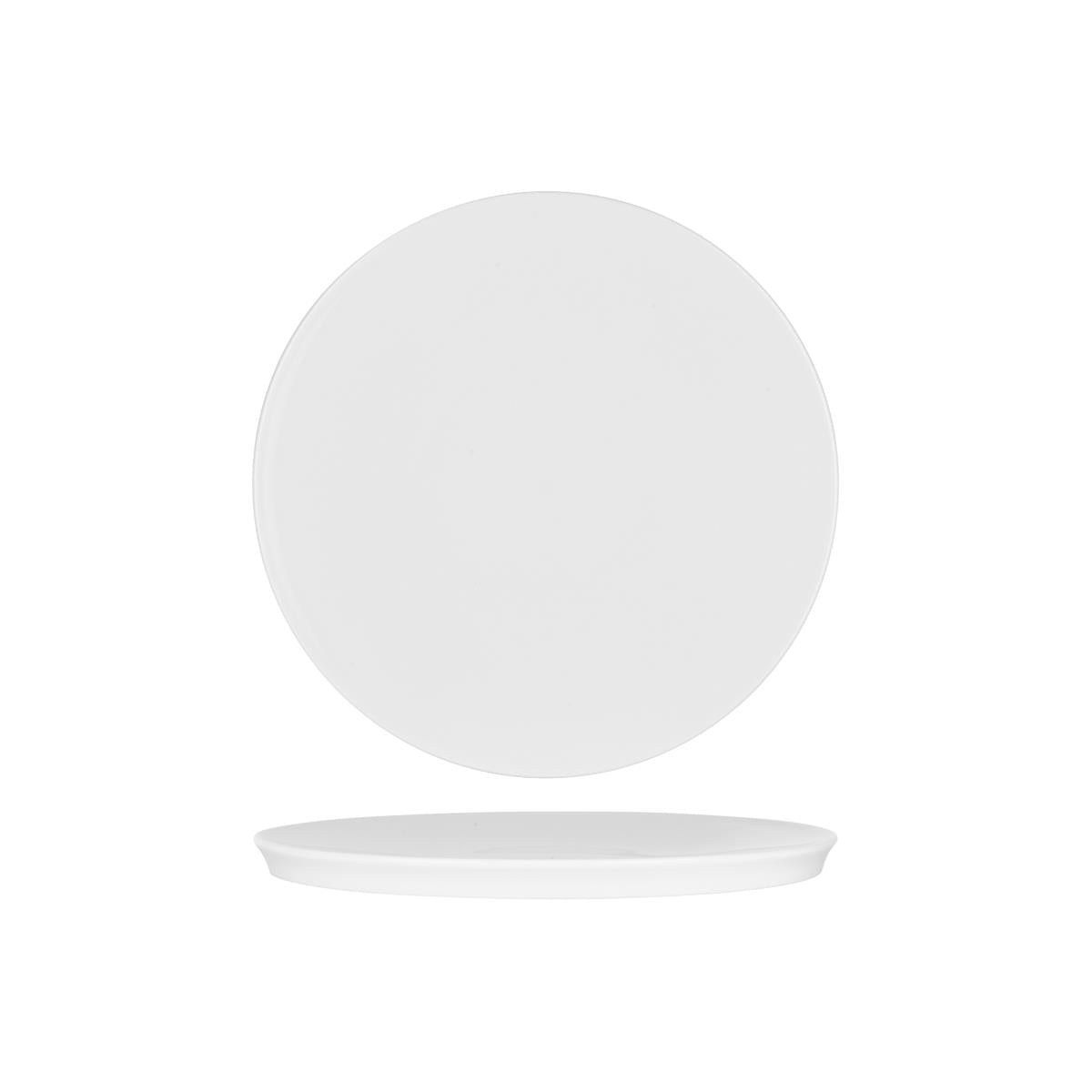 White Album Round Presentation Plate (Sold in sets of 72)