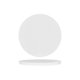 White Album Round Presentation Plate (Sold in sets of 72)