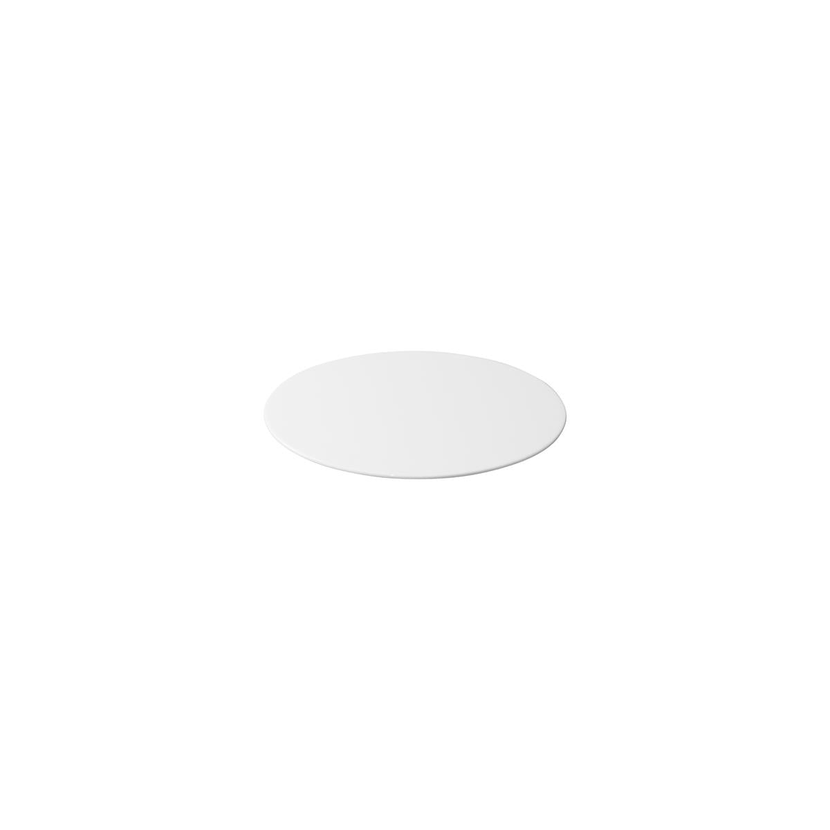White Album Oval Plate Lid Suit 94845 190x120mm (U3222/L) (Sold in sets of 36)