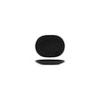 97441 - Rimmed Oval Platter-157mm Aura Matt Black (994815) (Sold in sets of 6)