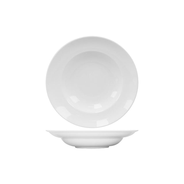 97642 - Patra Nova Wide Rim Round Plate Deep 280mm(0278) (Sold in sets of 12)