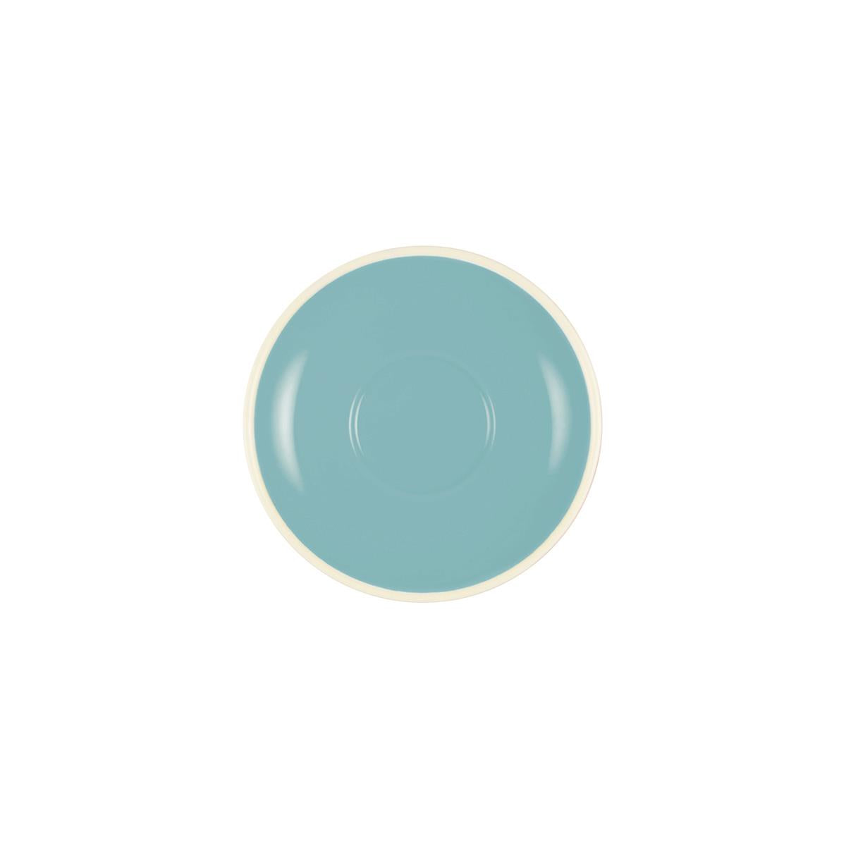 Brew-Maya Blue/White Espresso Saucer To Suit Bw0600 (Sold in sets of 6)