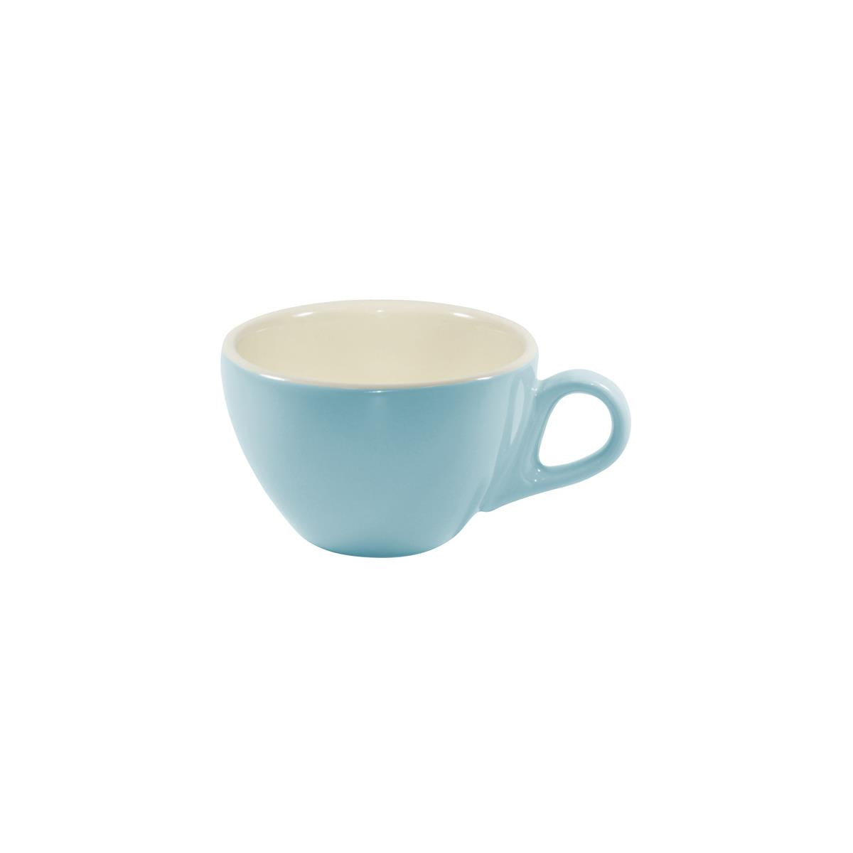 Brew-Maya Blue/White Cappuccino Cup 220ml (Sold in sets of 6)