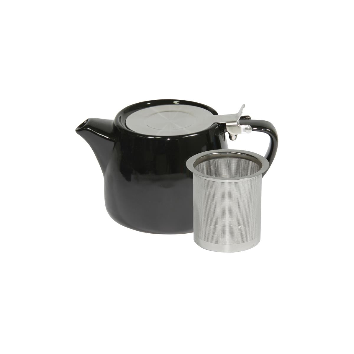 Brew-Onyx Stackable Teapot 500ml Ss Infuser/Lid (Sold in sets of 2)