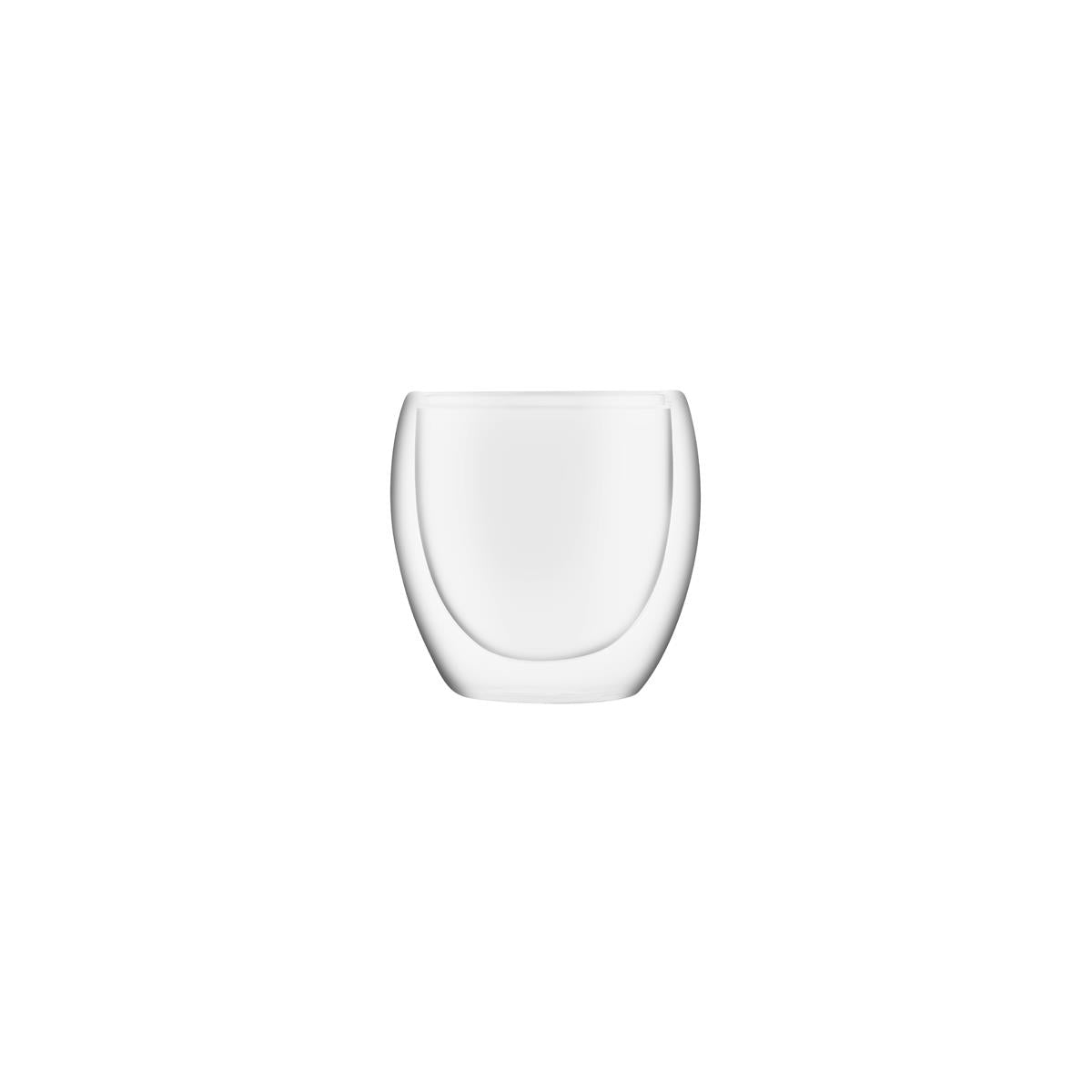 Brew Infusion Double Wall Tumbler 82X100Mm, 220Ml Set Of 2