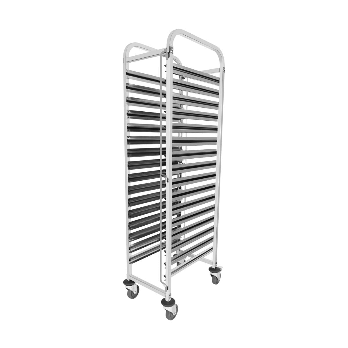 Chef Inox Gn Trolley Fits 16x1/1 Trays S/S 380x550x1735mm
