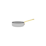 Chef Inox Miniature Frypan W/Brass Hdl 120x35mm18/10 (Sold in sets of 4)