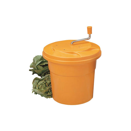 Paderno Manual Salad Spinner Pp 430X520Mm 25Lt Orange