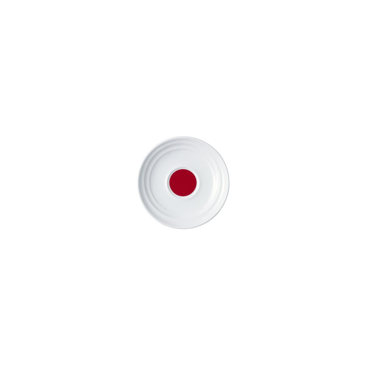 RPM9518RED - Maxadura Resonate- Saucer 165mm Inner Well Red (Sold in sets of 4)