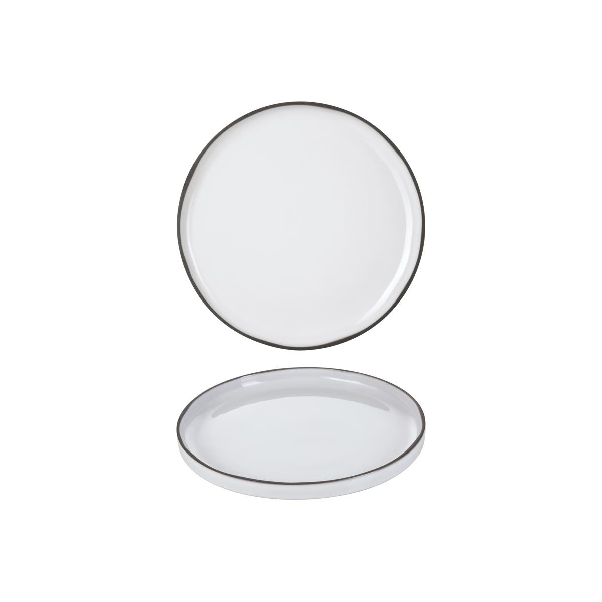 RV652703 - Revol Caractere Round Plate 260Mm White Cumulus