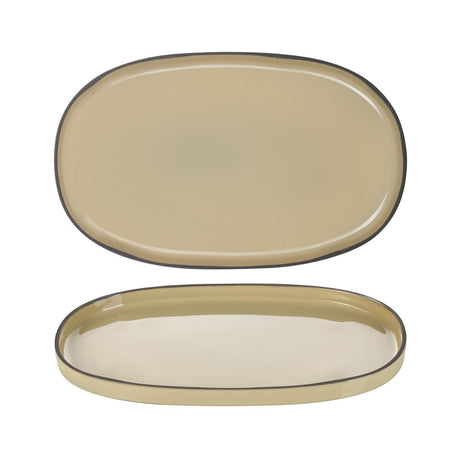 RV652758 - Revol Caractere Oval Service Plate 355x218mm (Sold in sets of 4)