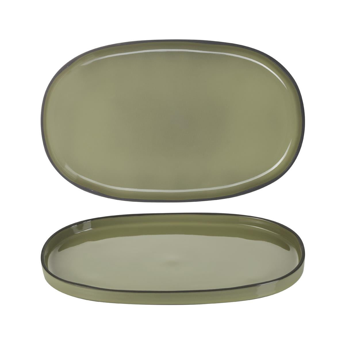 RV652758 - Revol Caractere Oval Service Plate 355x218mm (Sold in sets of 4) - Image 3