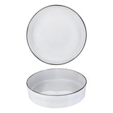 RV652890 - Revol Caractere Salad Bowl 325x80mm, 3.5L White Cumulus