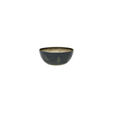 Terres De Reves Round Bowl 137X60Mm Misty Grey/Dark Blue
