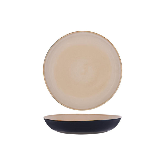 Terres De Reves Round Pasta Plate 235X45Mm Dark Grey/D-Blue