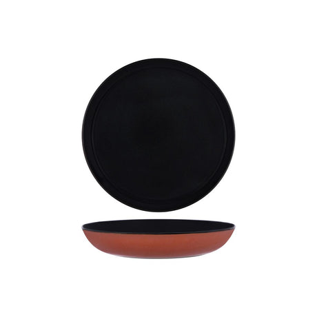 Terres De Reves Round Pasta Plate 235X45Mm Dark Blue/Rust
