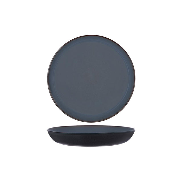 Terres De Reves Round Pasta Plate 235X45Mm Misty Grey/D-Blue
