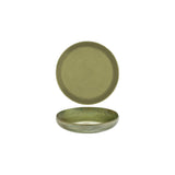 Serax Surface Round Deep Plate 210X40Mm Camogreen
