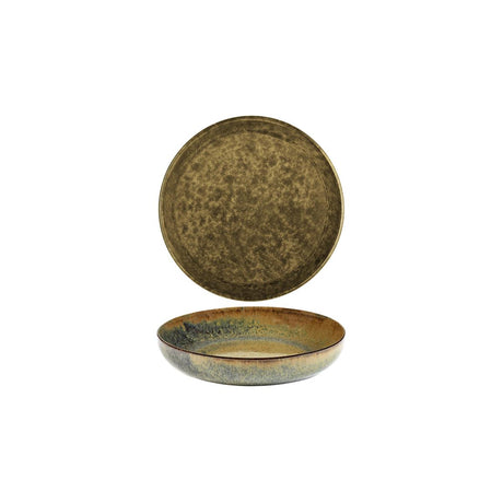 Serax Surface Round Deep Plate 210X40Mm Indi Grey