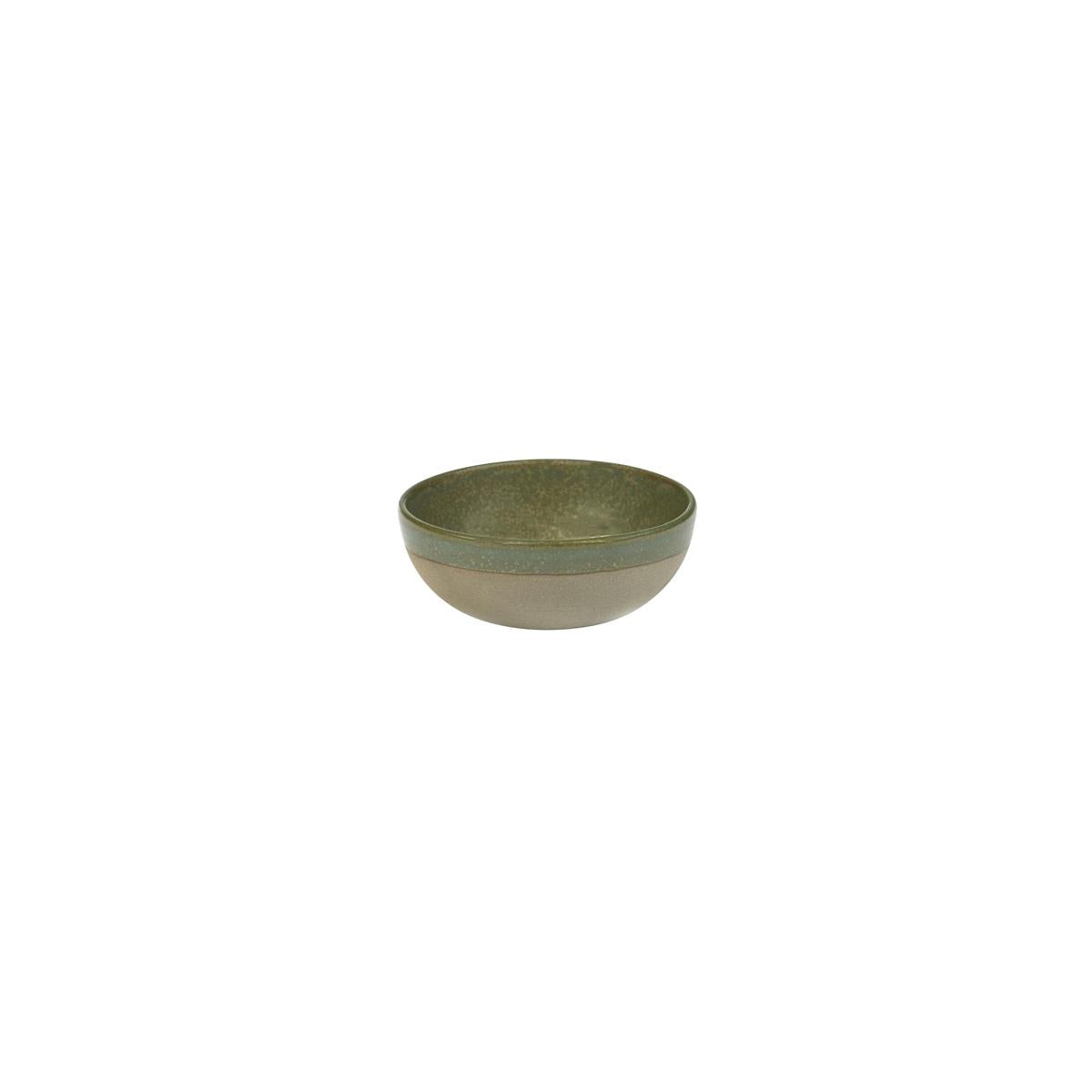 Serax Surface Medium Round Bowl 110X45Mm Grey/Camogreen