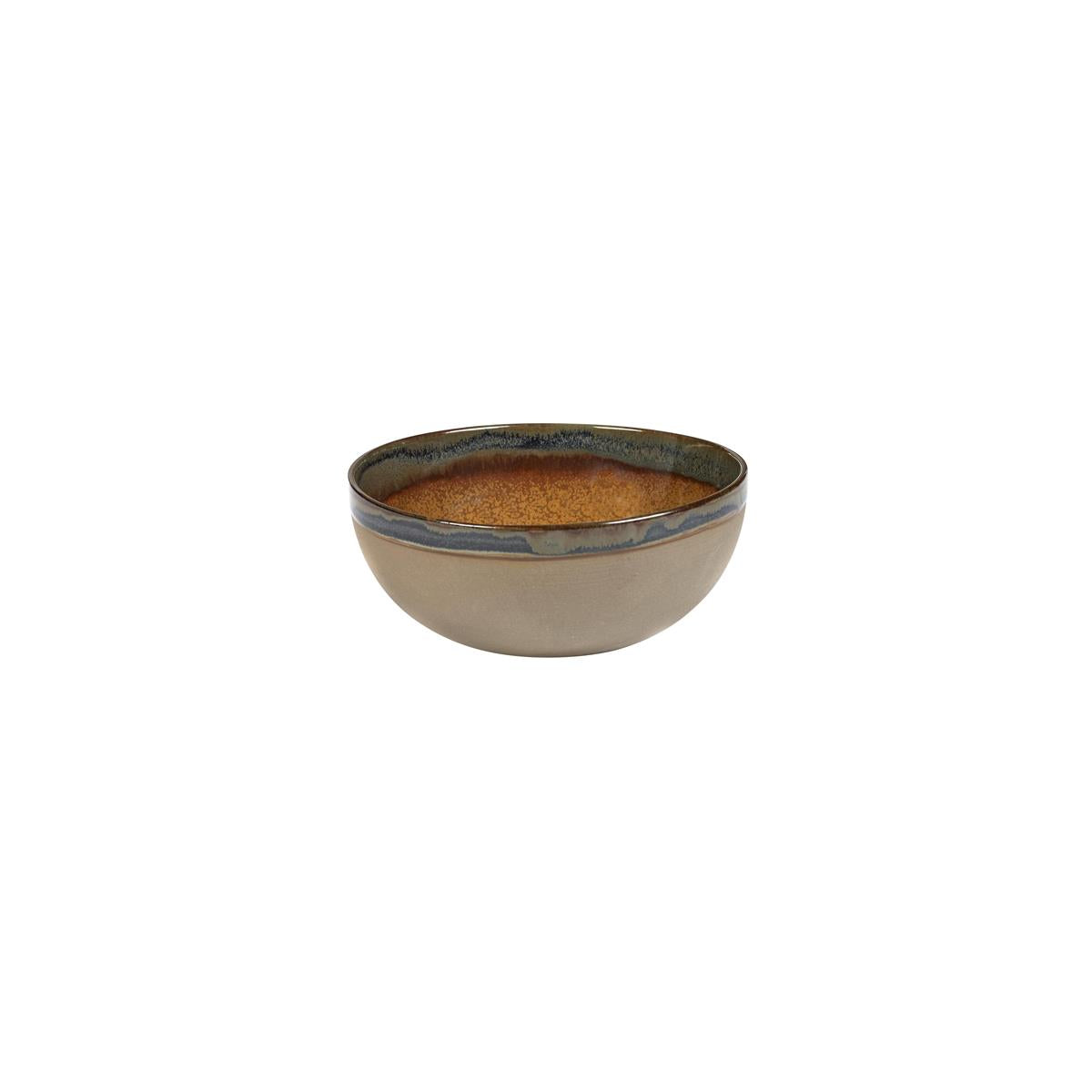 Serax Surface Round Bowl 190X80Mm, 1.4Lt Rusty Brown