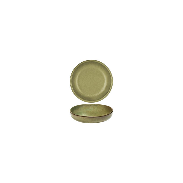 Serax Surface Round Olive/Sauce Dish 90X20Mm Camogreen