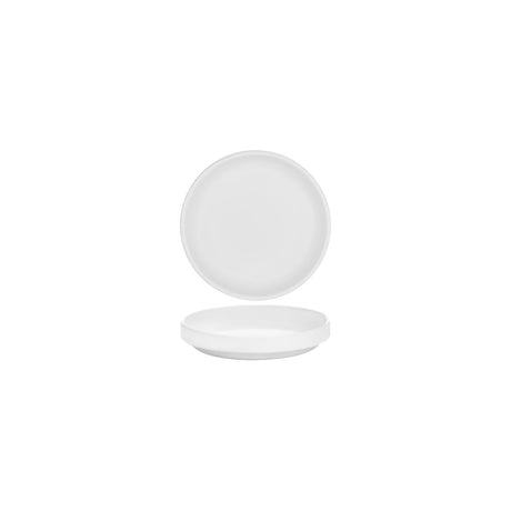 Serax Passe Partout Low Round Plate 140X25Mm Matt White
