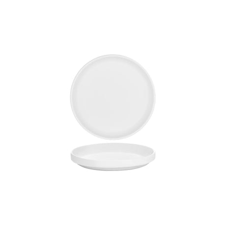 Serax Passe Partout Low Round Plate 180X25Mm Matt White