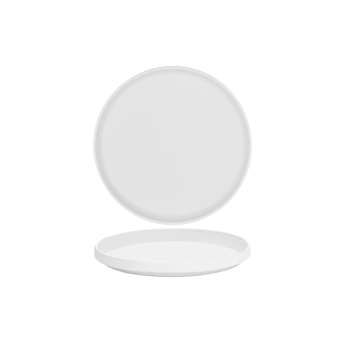 Serax Passe Partout Low Round Plate 220X25Mm Matt White