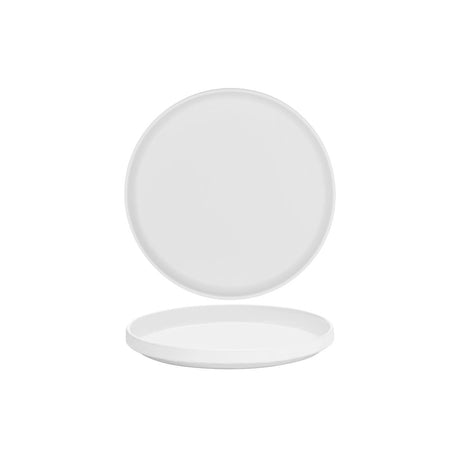 Serax Passe Partout Low Round Plate 220X25Mm Matt White
