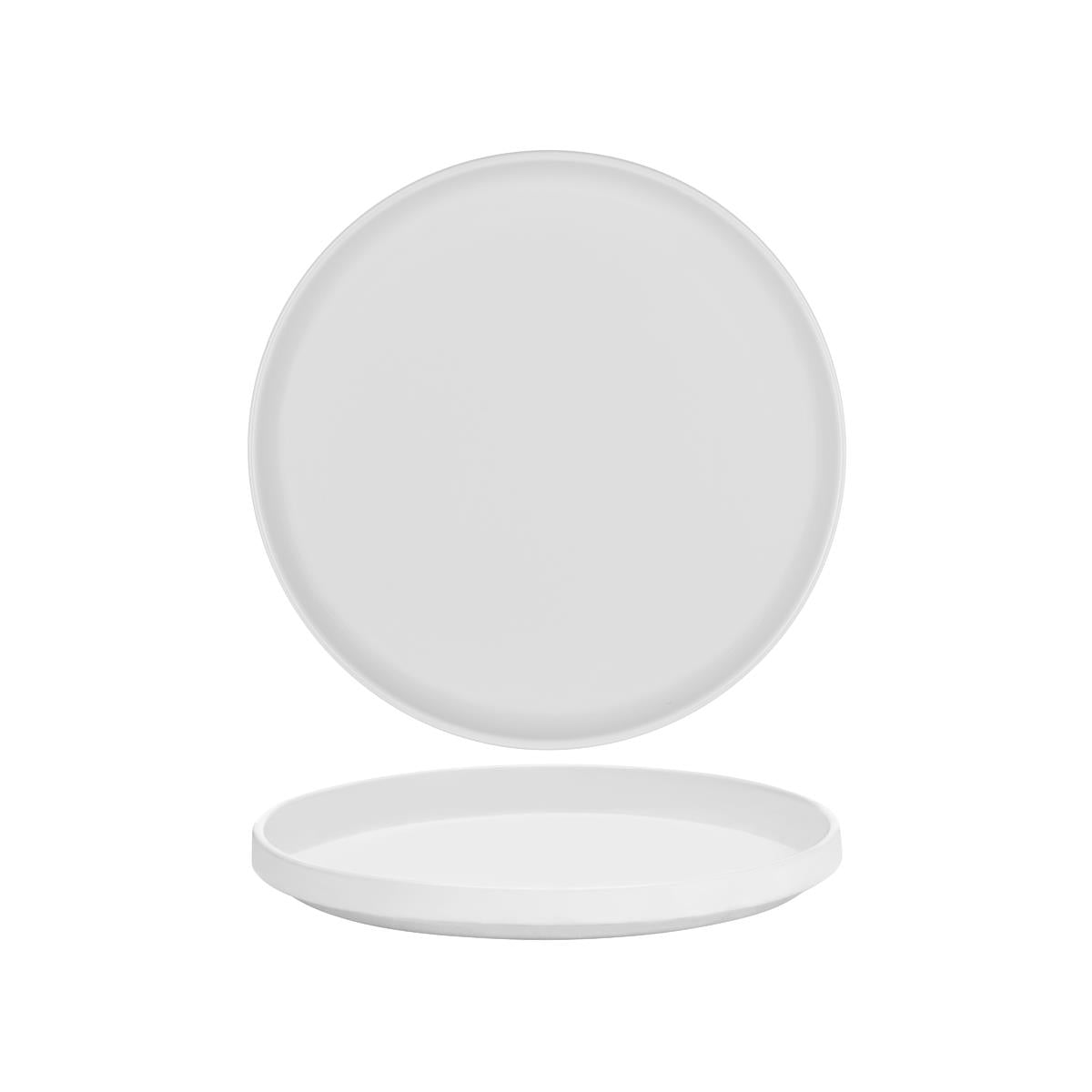 Serax Passe Partout Low Round Plate 260X25Mm Matt White