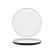 Serax Passe Partout Low Round Plate 260X25Mm Black Glazed