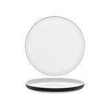 Serax Passe Partout Low Round Plate 260X25Mm Black Glazed