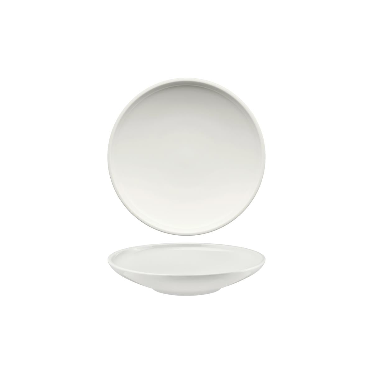 Schonwald Shiro Round Plate Deep Coupe White (Sold in sets of 12)
