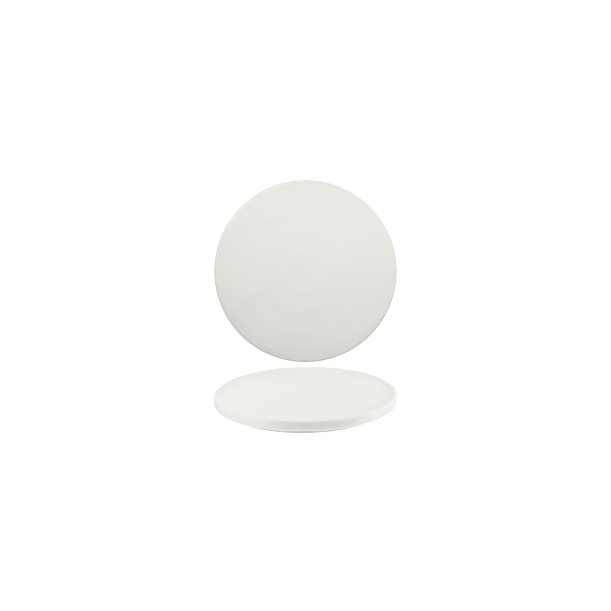 Schonwald Shiro Round Plate Flat Coupe White (Sold in sets of 12)