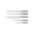 SR41410 - Stanley Rogers Acacia Black Knife Block Set 6Pc Set of 2 (Sold in sets of 2)