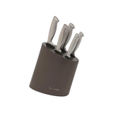 SR41418 - Stanley Rogers Modern Steel Metallic Mocha Knife Blk 6Pc (Sold in sets of 2)