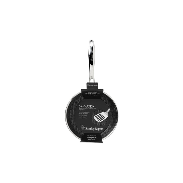 SR42301 - Stanley Rogers Matrix Frypan 200mm (Sold in sets of 4)