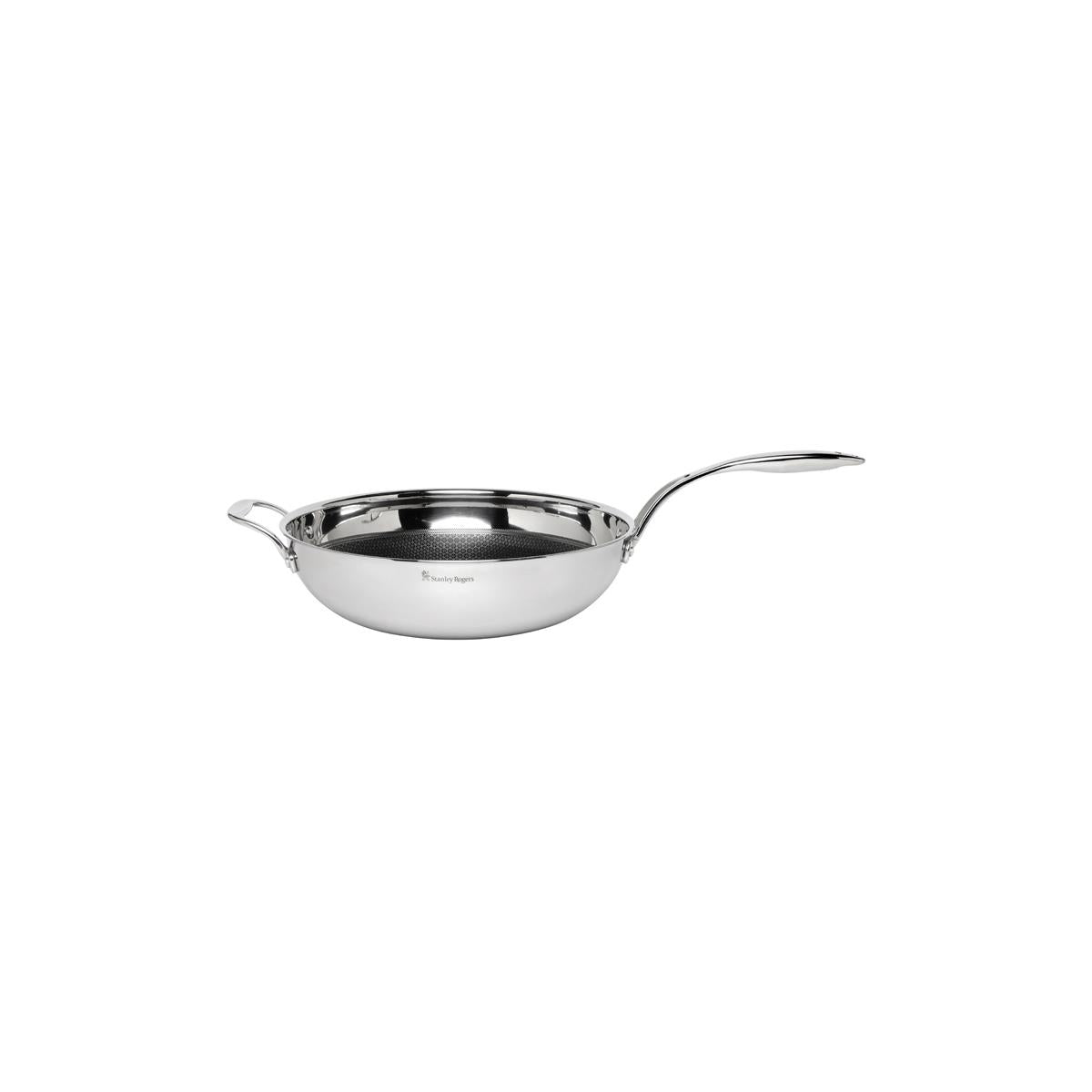 SR42317 - Stanley Rogers Matrix Wok Pan 320mm (Sold in sets of 4)