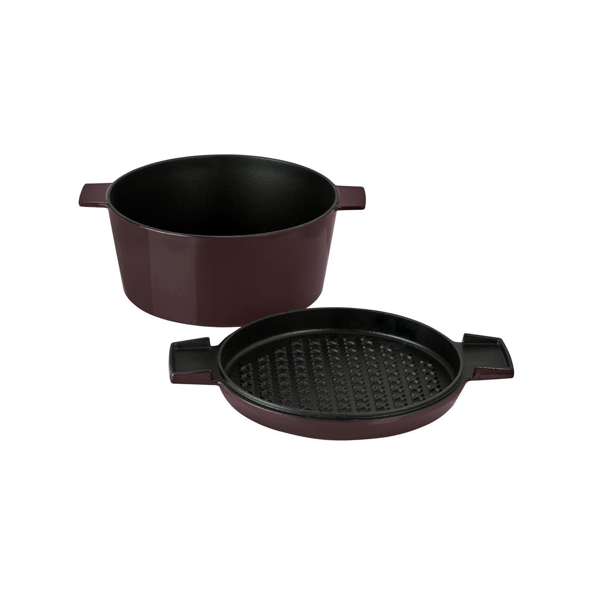 SR42368 - Stanley Rogers Cast Iron French Oven 280mm (Sold in sets of 3) - Image 2