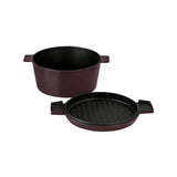 SR42368 - Stanley Rogers Cast Iron French Oven 280mm (Sold in sets of 3) - Image 2