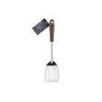 SR44038 - Stanley Rogers Slotted Turner-S/S W/Black Walnut Handle (Sold in sets of 4)