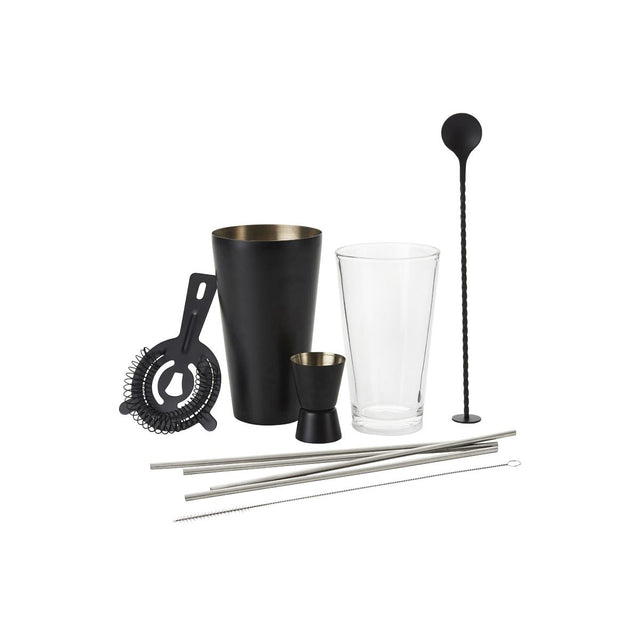 SR44080 - Stanley Rogers New Cocktail Set 10Pc Matte Black Set of 24 (Sold in sets of 24)