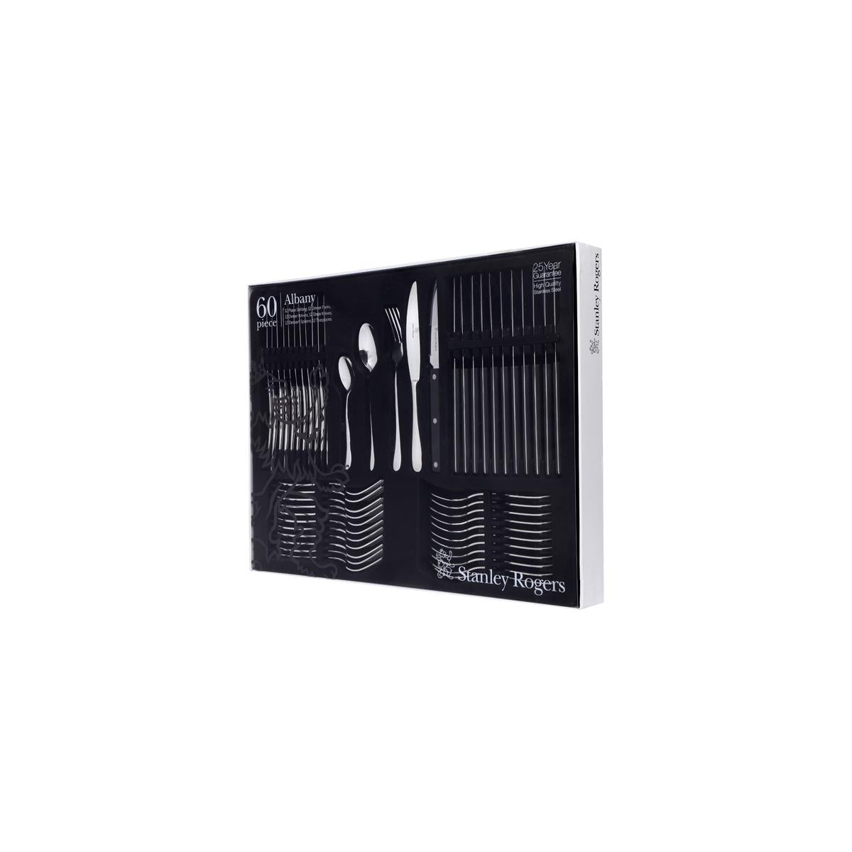 SR50478 - Stanley Rogers Albany 60Pc Cutlery Set Set of 4 (Sold in sets of 4)