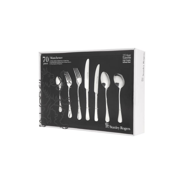 SR50503 - Stanley Rogers Manchester 70Pc Cutlery Set (Sold in sets of 8)