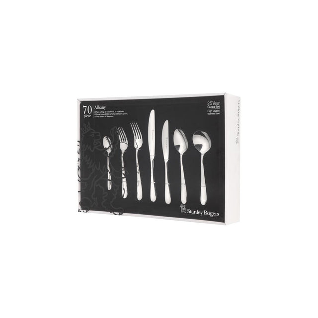 SR50504 - Stanley Rogers Albany 70Pc Cutlery Set Set of 8 (Sold in sets of 8)