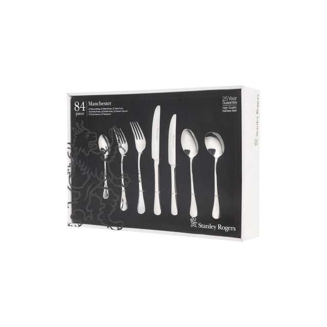 SR50508 - Stanley Rogers Manchester 84Pc Cutlery Set (Sold in sets of 4)