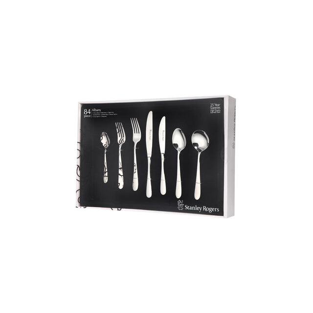 SR50615 - Stanley Rogers Albany 84Pc Cutlery Set (Sold in sets of 4)