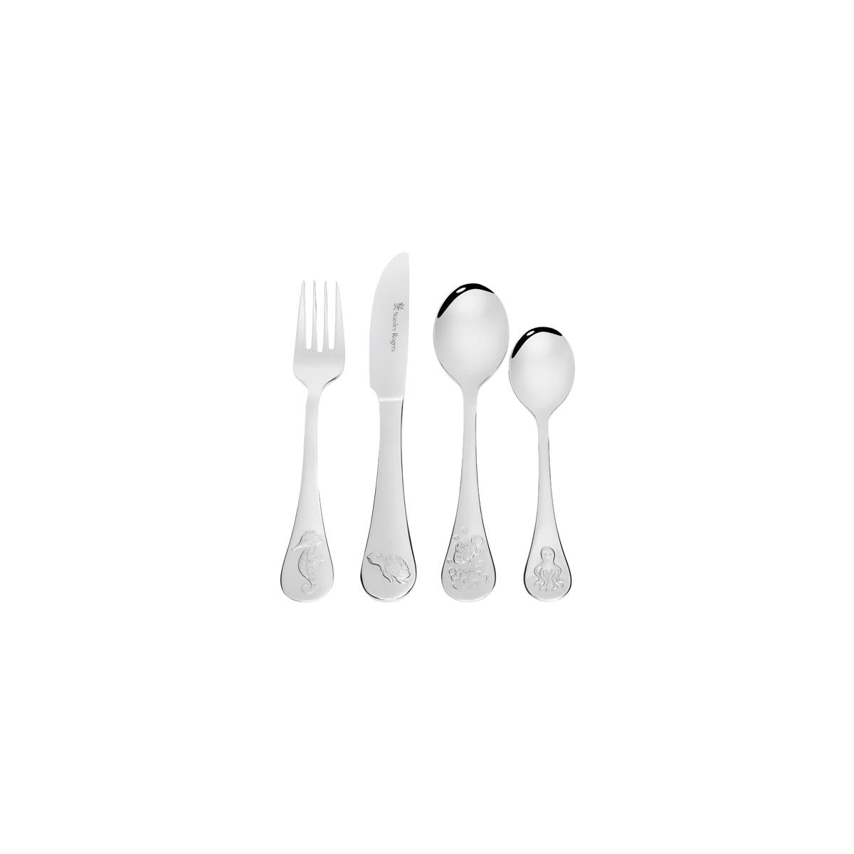 SR50621 - Stanley Rogers Childrens Cutlery Animals 4Pc Set (Sold in sets of 4)