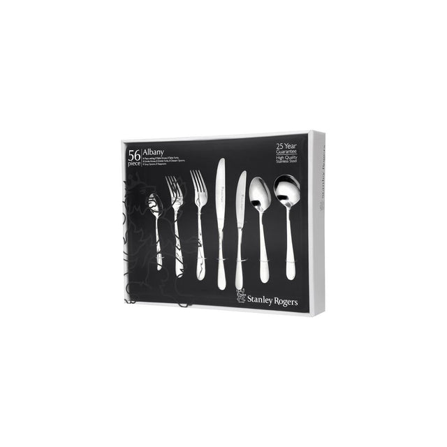 SR50661 - Stanley Rogers Albany 56Pc Cutlery Set (Sold in sets of 2)